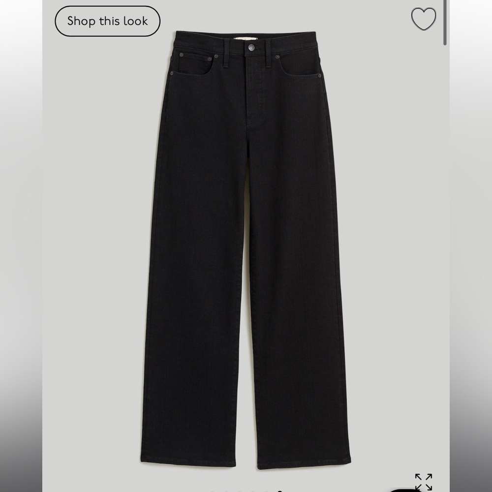 MADEWELL | Curvy Perfect Vintage Wide-Leg Jean
